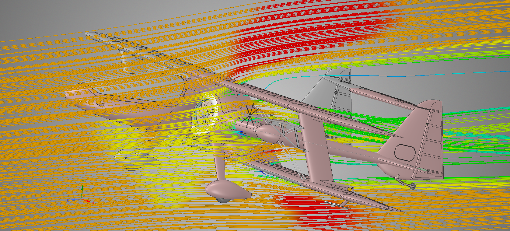 Oracle Challenger 2-2-1双翼飞机3D图纸 step格式